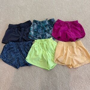 Athleta Girl 6 Pack of Shorts
